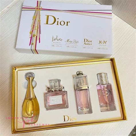 christian Dior perfume set